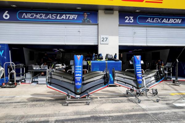 Williams FW44 front wing,